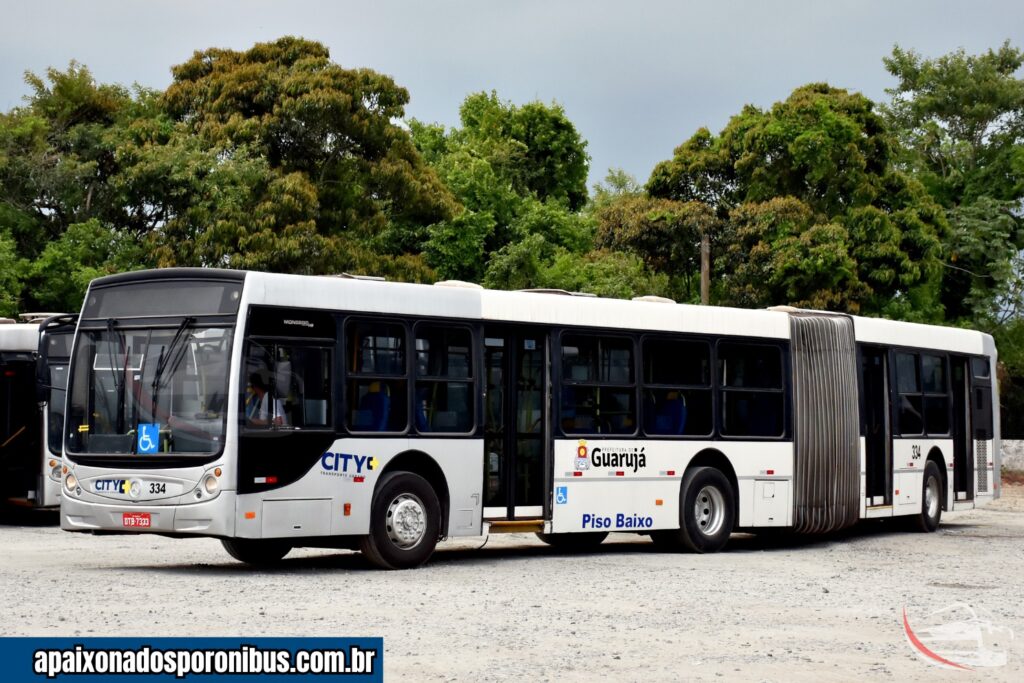 Ônibus Articulados no Guarujá CIty Transportes (1)